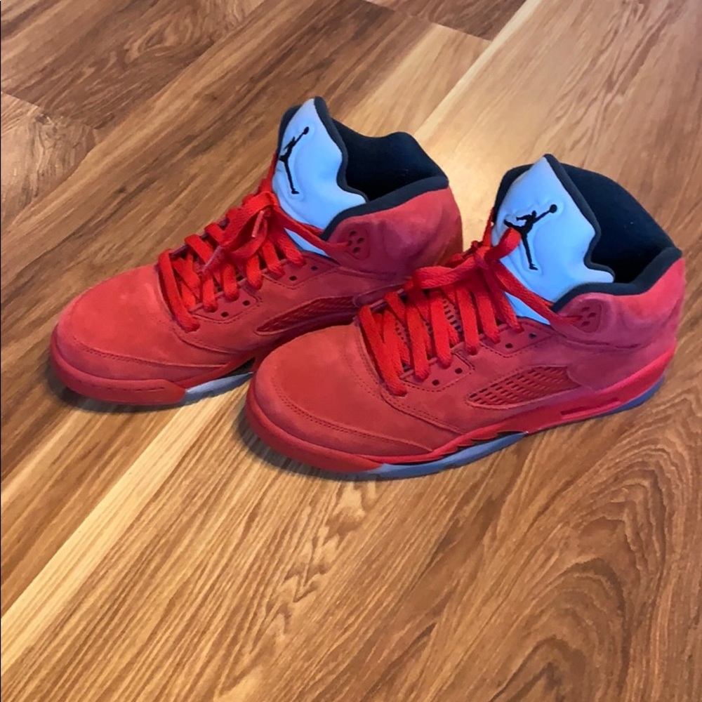 Jordan Retro 5 Red - Picture 4 of 5